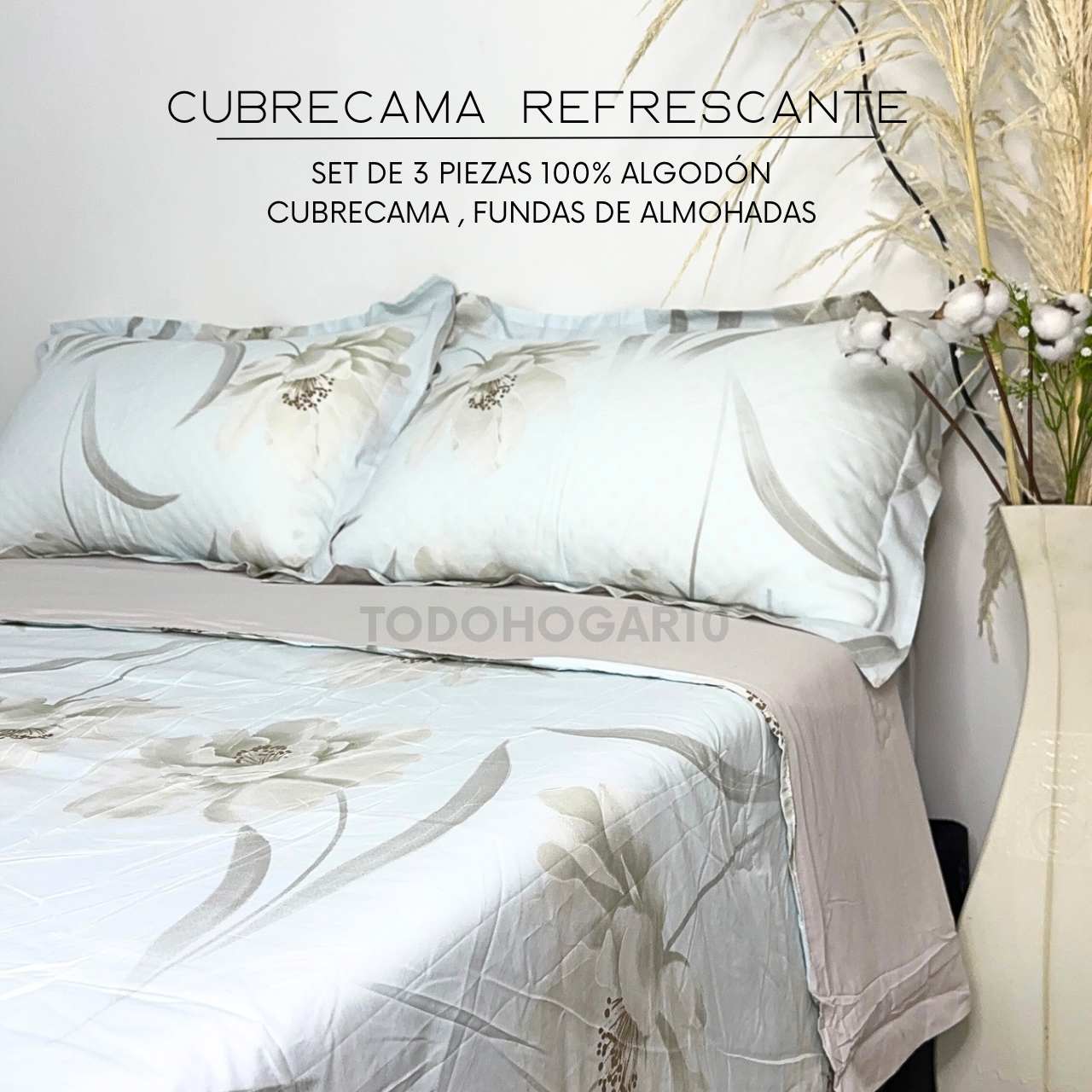 CUBRECAMA REFRESCANTE