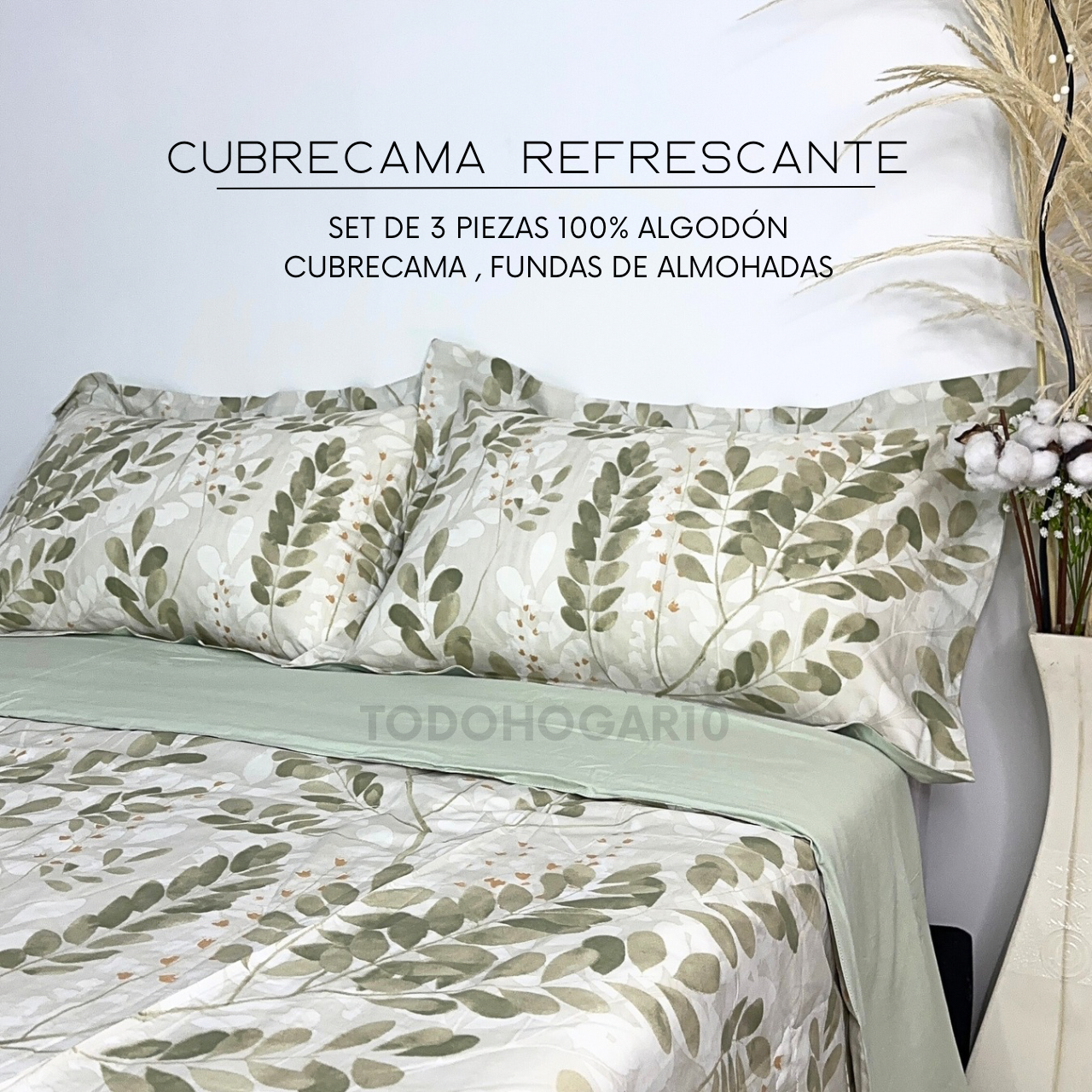 CUBRECAMA REFRESCANTE