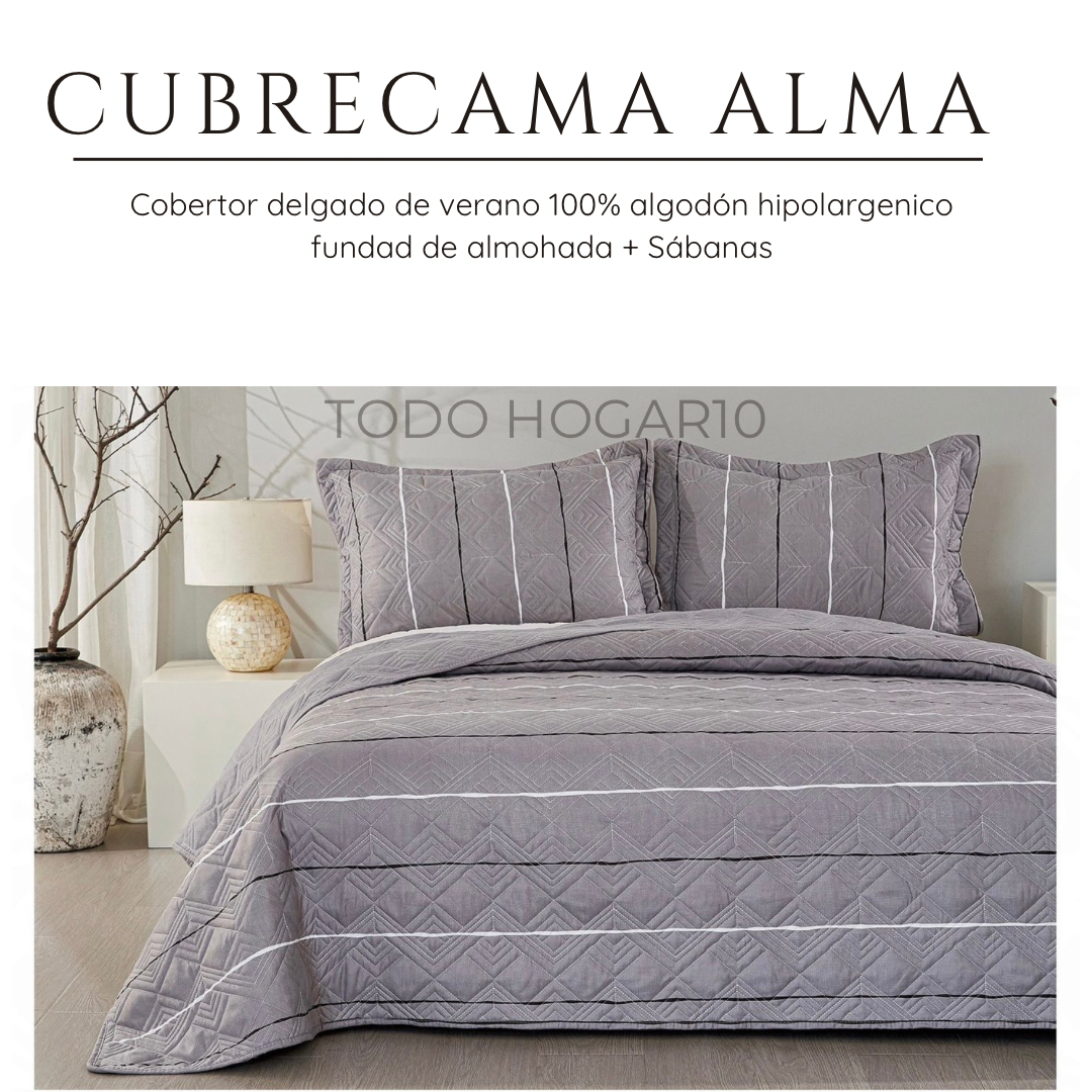 CUBRECAMA ALMA VERANO QUEEN